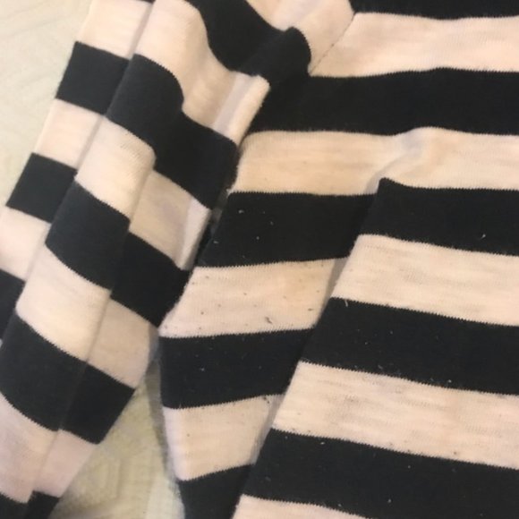 Banana republic sequin collar striped tee - Picture 3 of 6